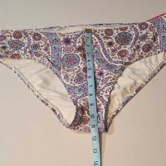 Xhilaration Womens Floral Pattern Bikini Bottom NWT 16W/18W - Picture 7 of 8
